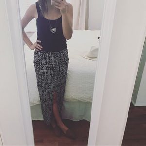 maxi skirt silence & noise